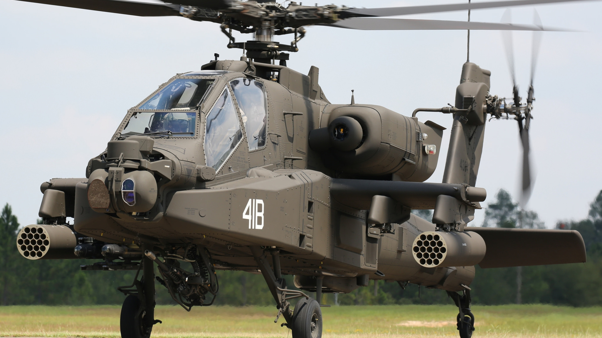 Das Boeing AH 64 Apache Wallpaper 1920x1080