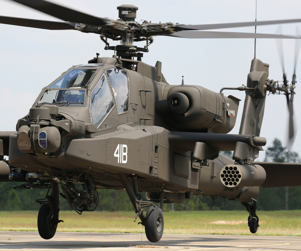 Das Boeing AH 64 Apache Wallpaper 960x800