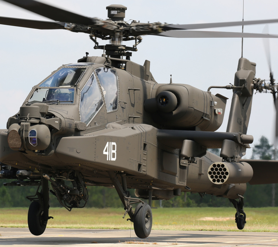 Das Boeing AH 64 Apache Wallpaper 960x854