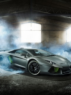 Das Lamborghini Car Wallpaper 240x320