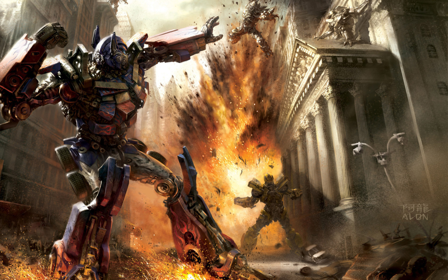 Transformer - Optimus Prime wallpaper 1440x900