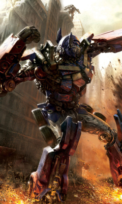 Transformer - Optimus Prime wallpaper 240x400