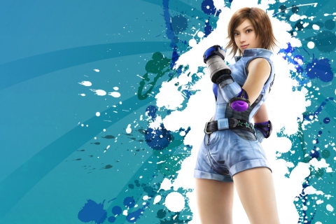 Screenshot №1 pro téma Asuka Kazama From Tekken 480x320