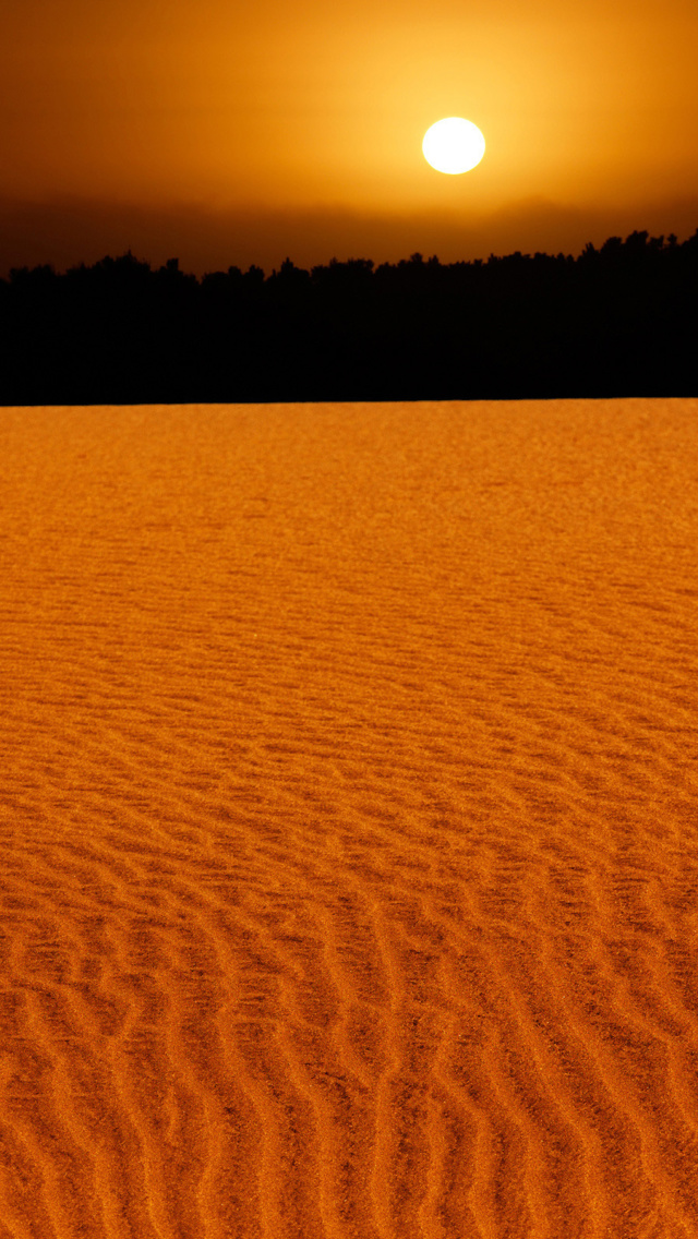 Fondo de pantalla Sand Dunes 640x1136