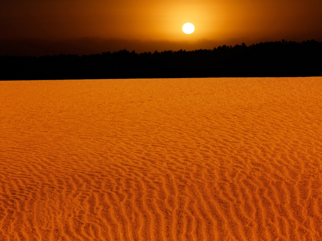 Sand Dunes wallpaper 640x480