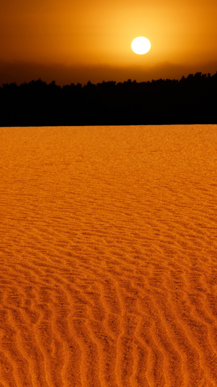 Обои Sand Dunes 750x1334