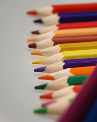 Colored Pencil Sets Background for Nokia 1006