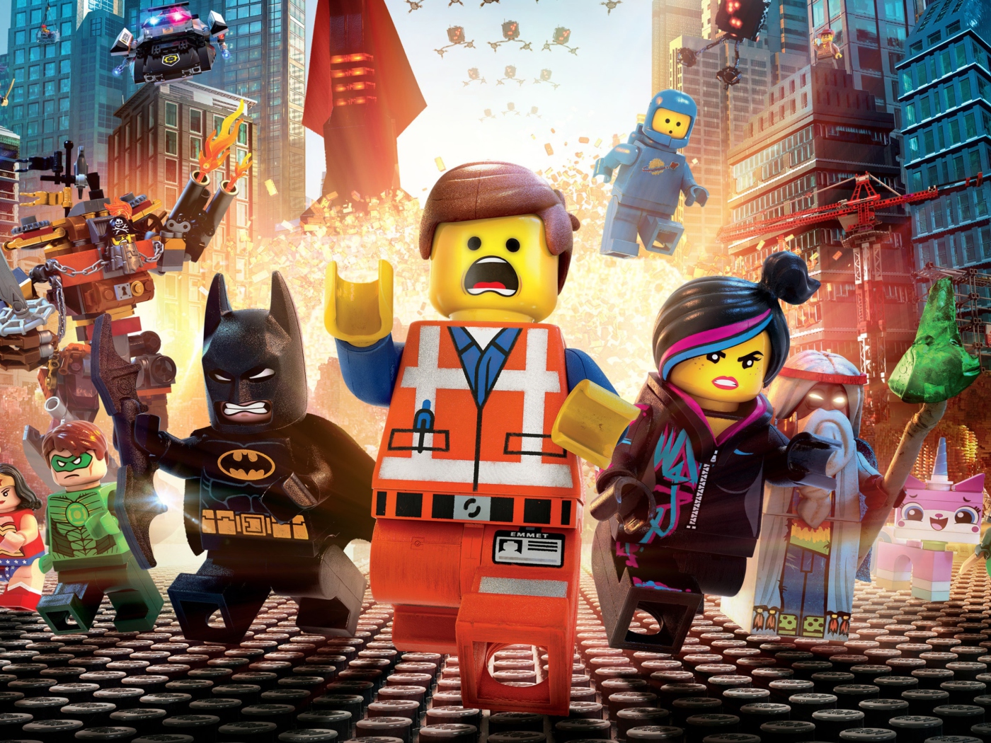 Das The Lego Movie 2014 Wallpaper 1400x1050