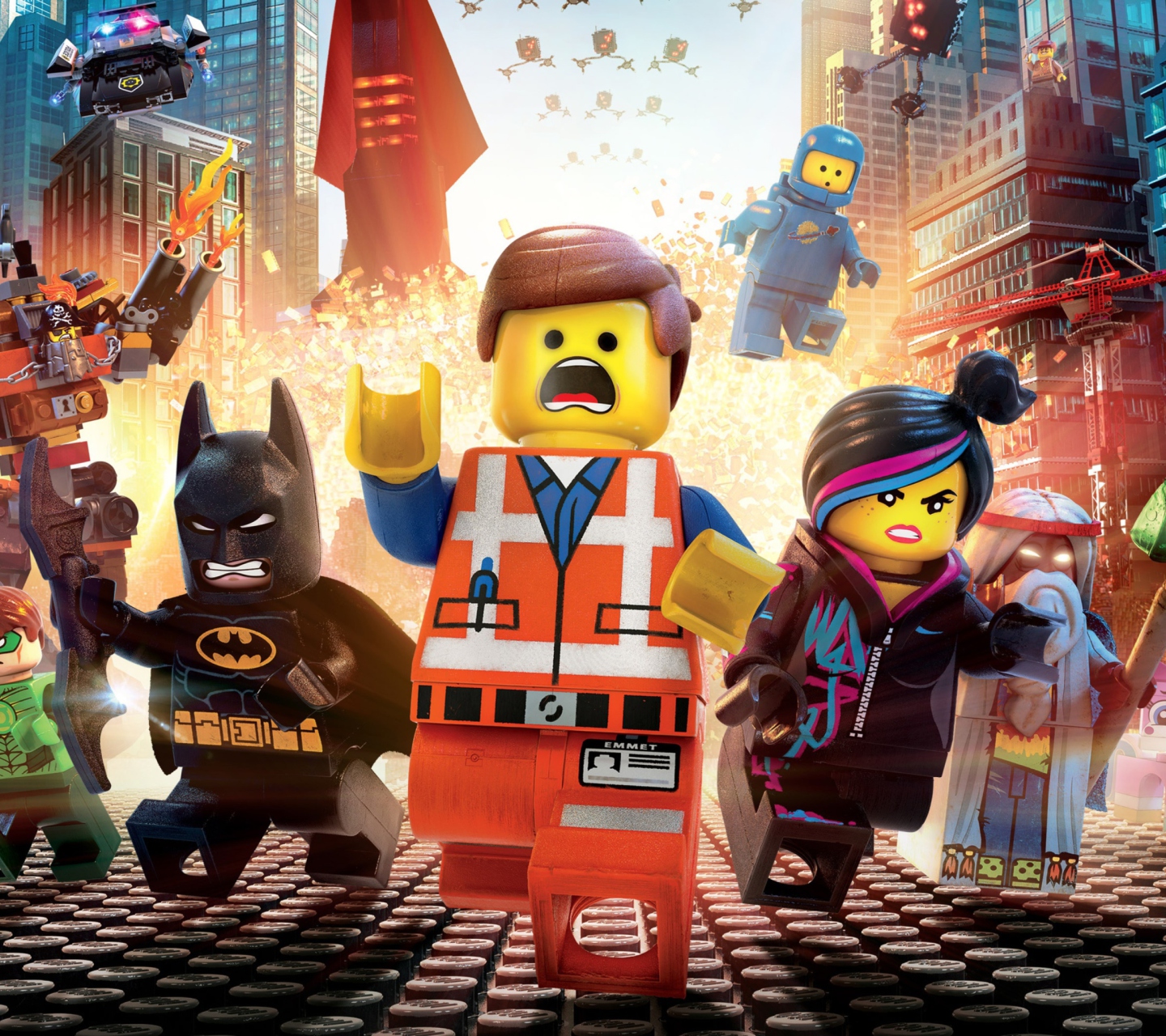 Fondo de pantalla The Lego Movie 2014 1440x1280