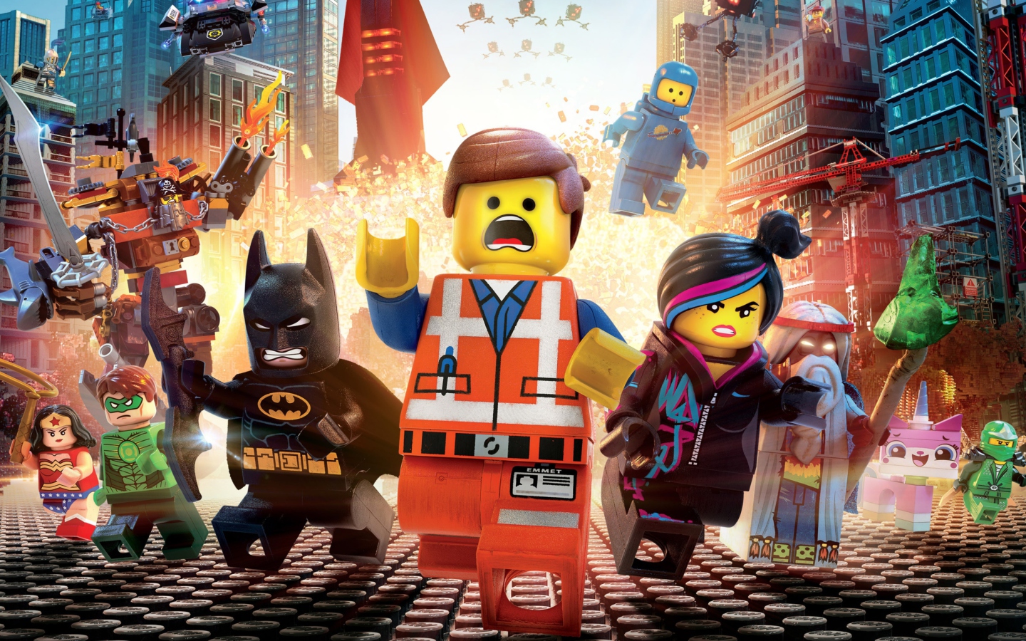 Das The Lego Movie 2014 Wallpaper 1440x900