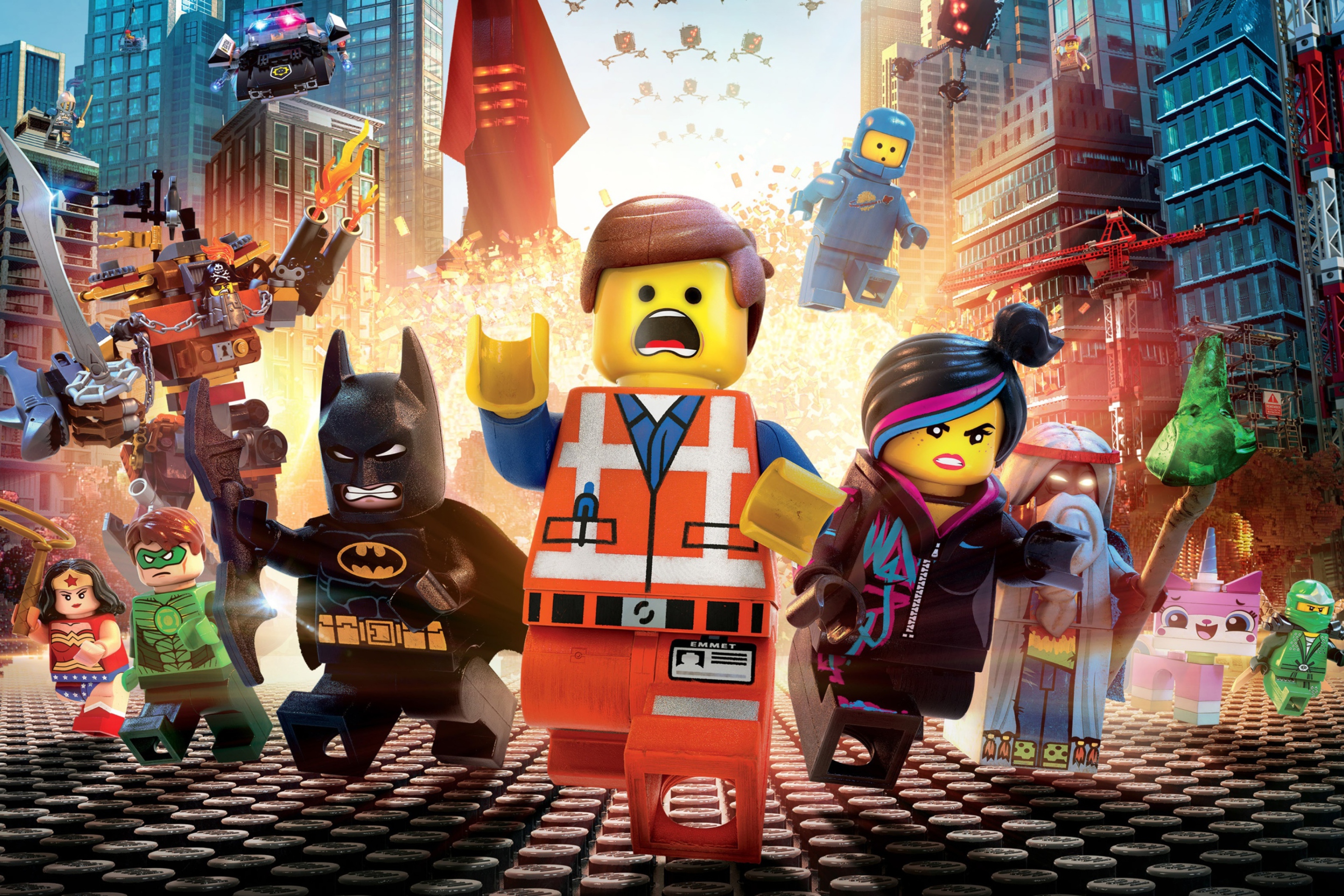 Fondo de pantalla The Lego Movie 2014 2880x1920