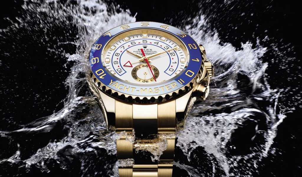 Fondo de pantalla Rolex Yacht-Master Watches 1024x600