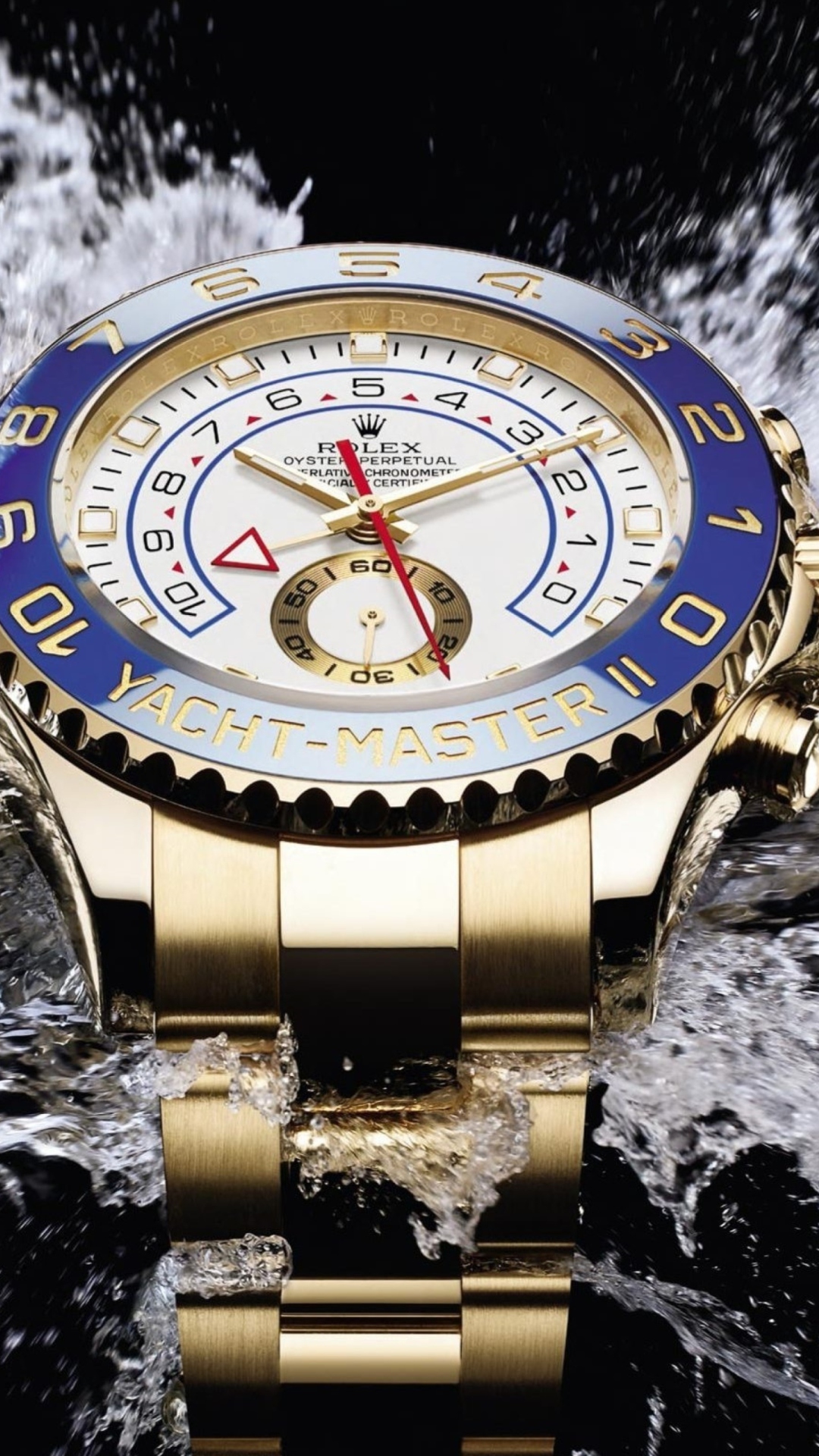 Screenshot №1 pro téma Rolex Yacht-Master Watches 1080x1920