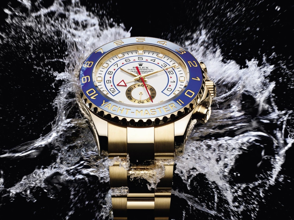 Fondo de pantalla Rolex Yacht-Master Watches 1152x864