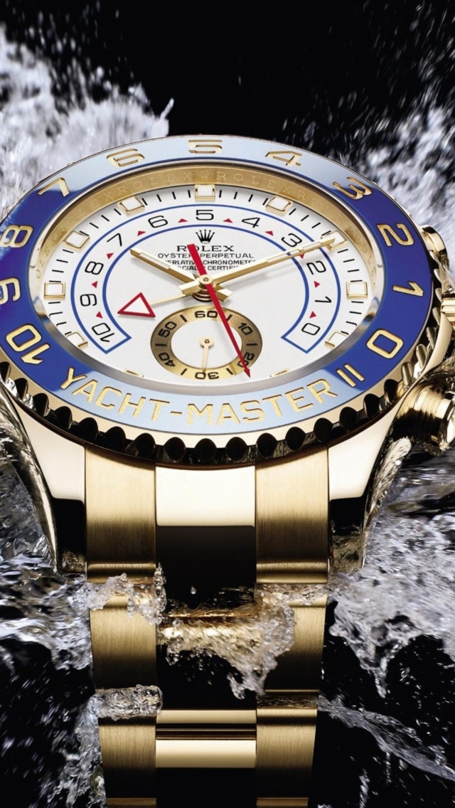Fondo de pantalla Rolex Yacht-Master Watches 640x1136