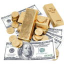 Обои Money And Gold 128x128