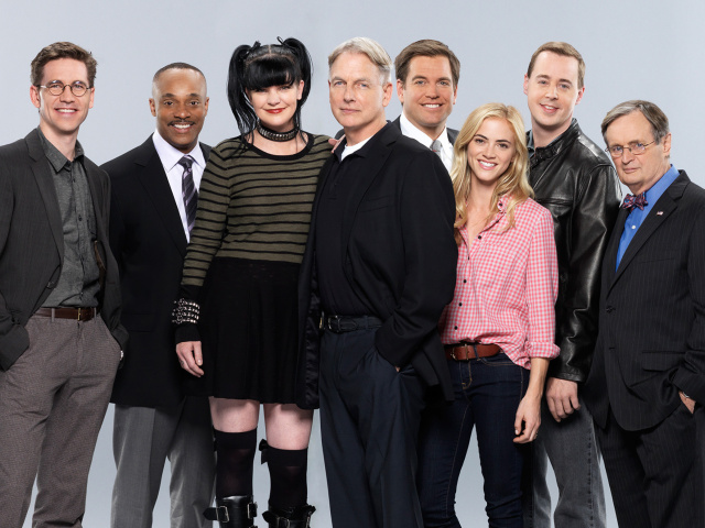 Das NCIS TV Series Cast Wallpaper 640x480