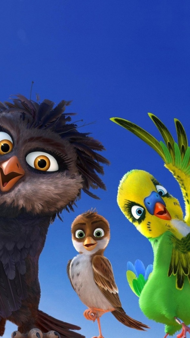 Обои Angry Birds the Movie 640x1136