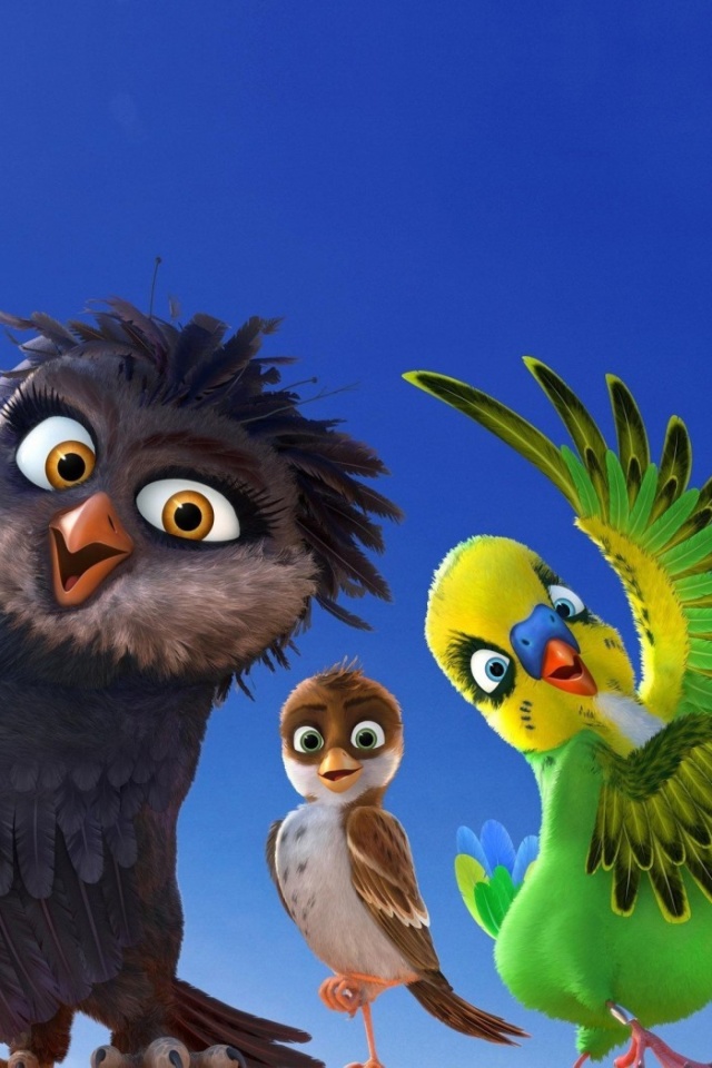 Fondo de pantalla Angry Birds the Movie 640x960