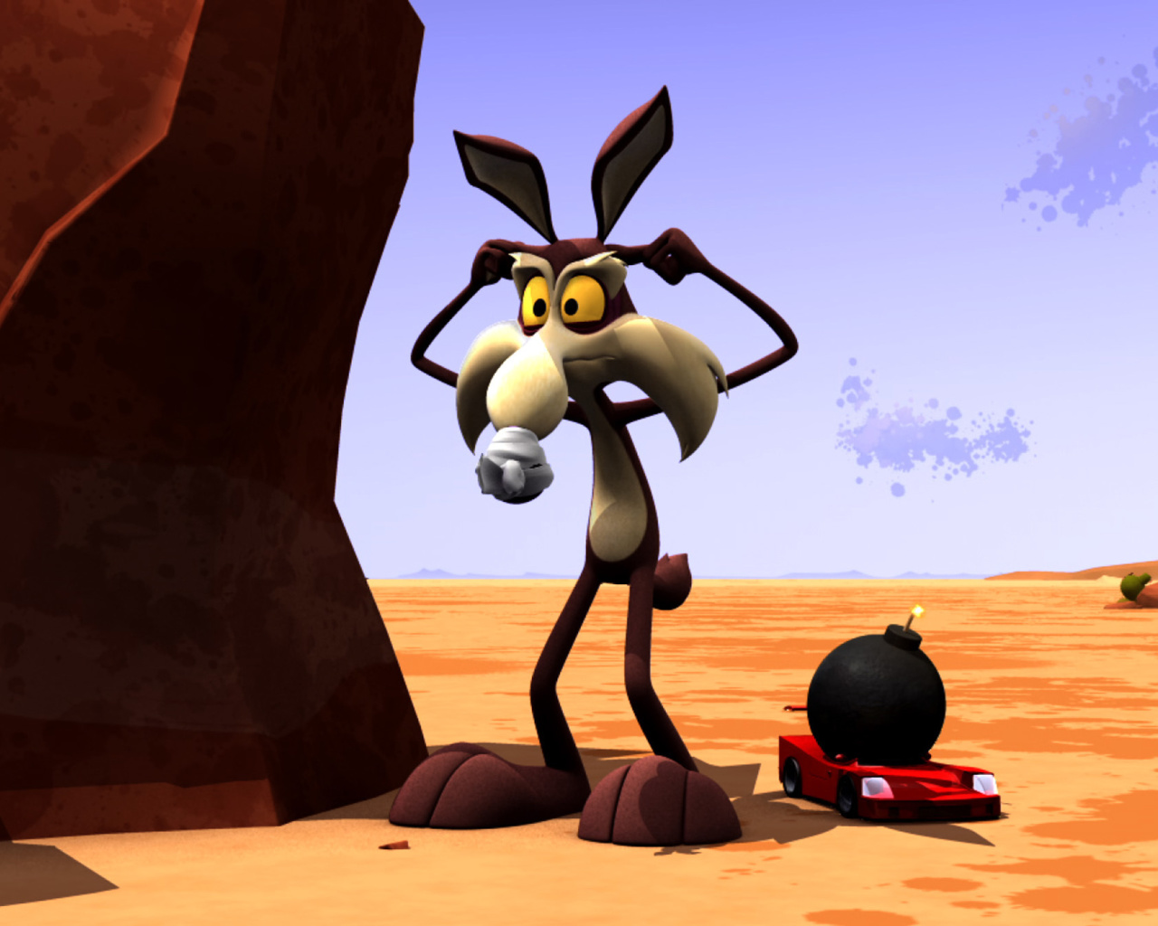 Screenshot №1 pro téma Wile E Coyote and Road Runner 1280x1024