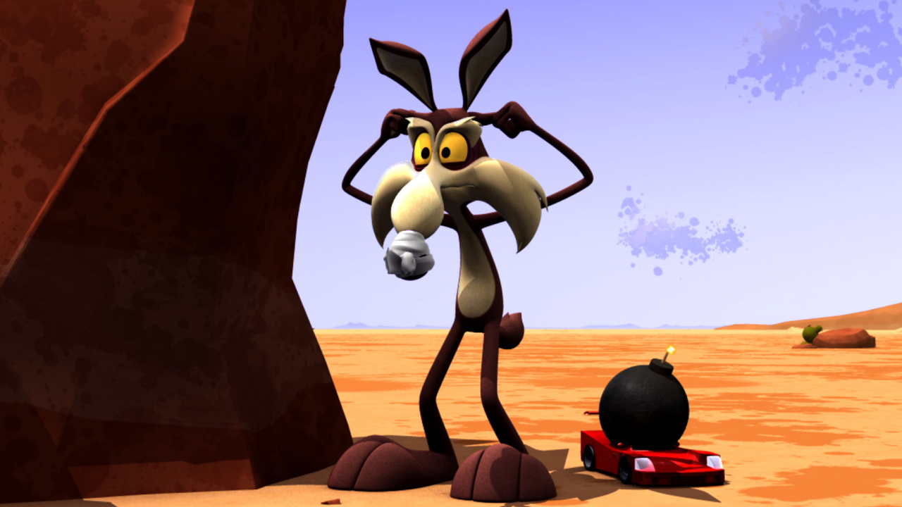 Wile E Coyote and Road Runner wallpaper 1280x720
