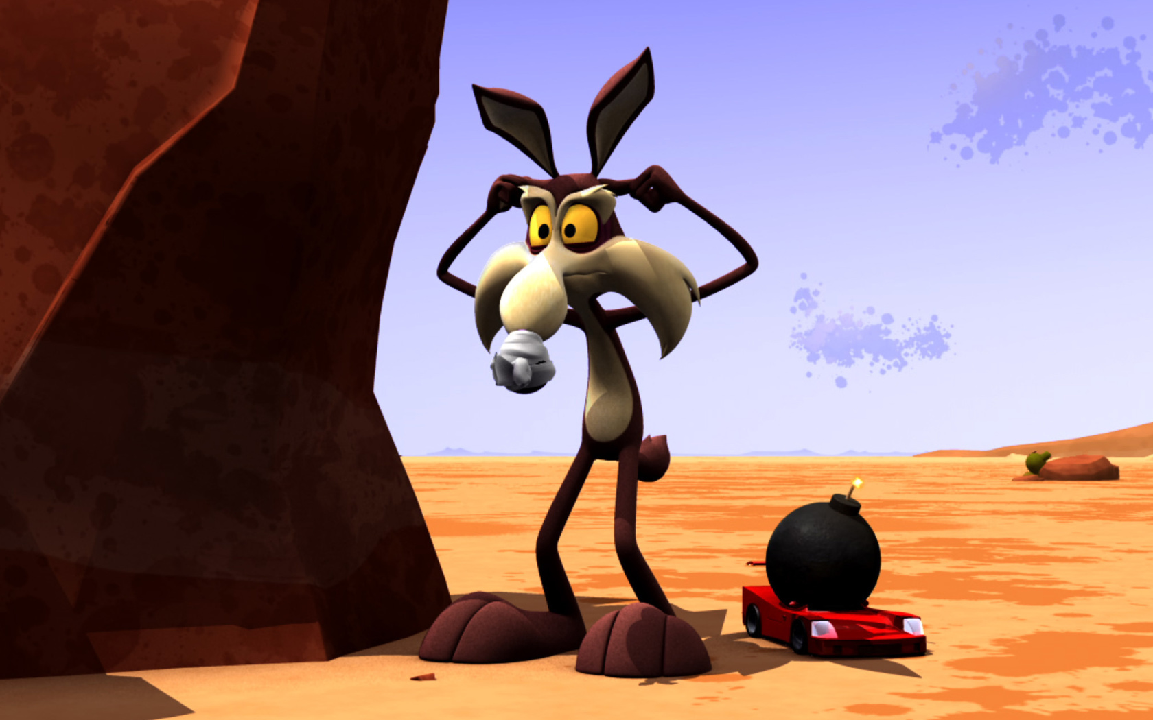 Das Wile E Coyote and Road Runner Wallpaper 1680x1050