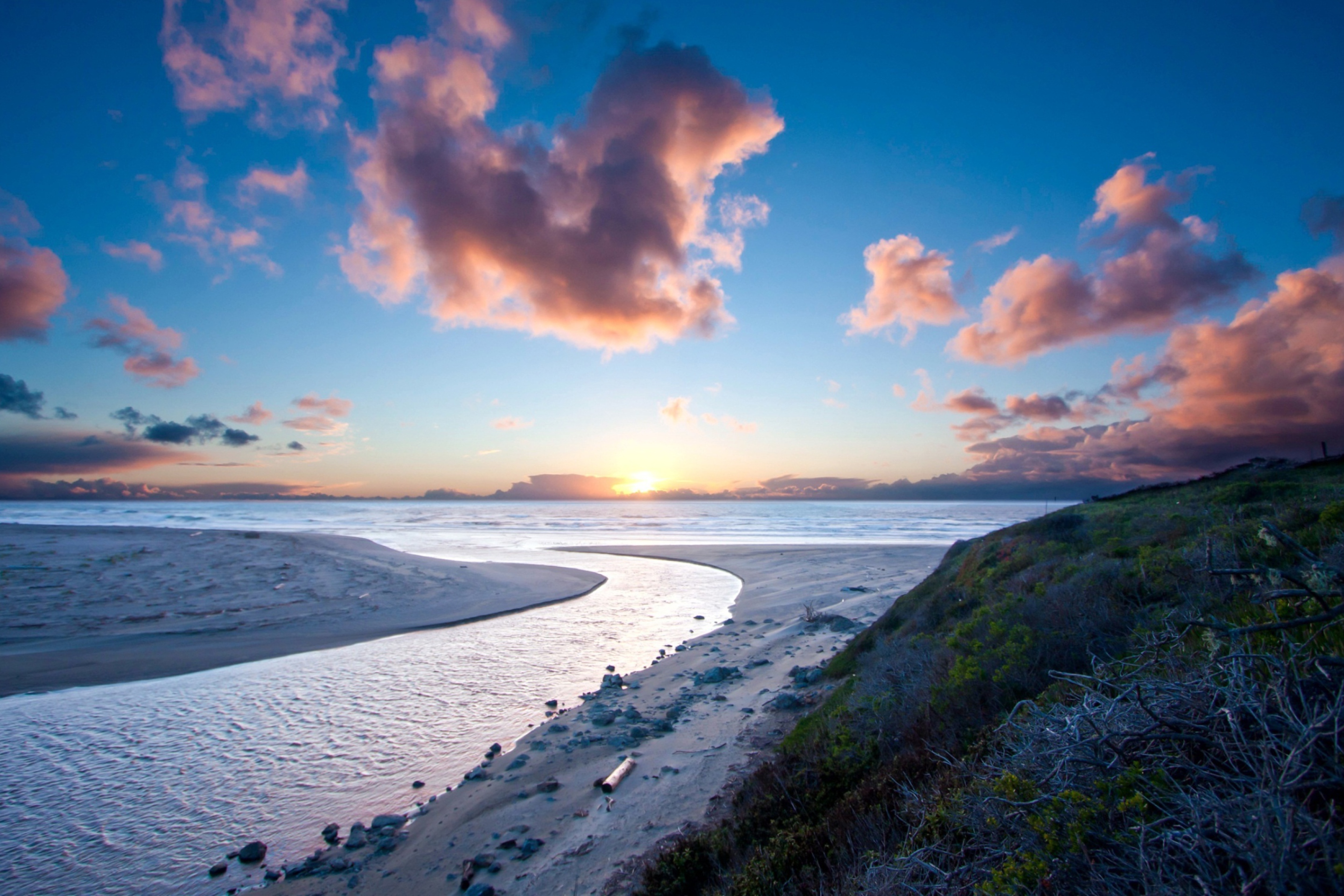 Fondo de pantalla Beautiful Salmon Creek 2880x1920