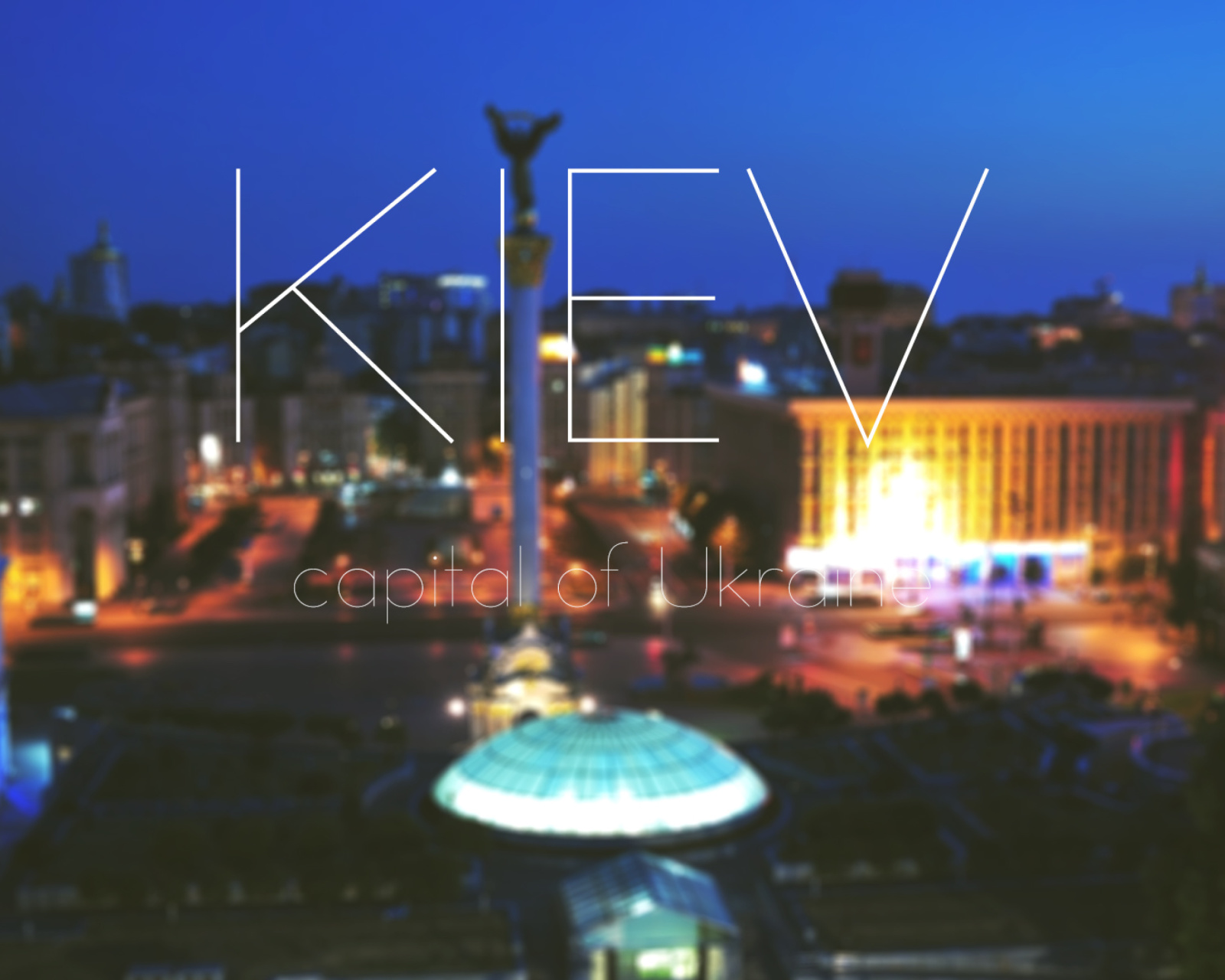 Fondo de pantalla Kiev 1600x1280