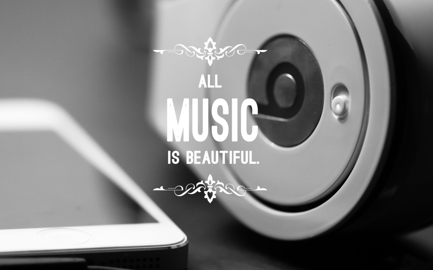 Music Is Beautiful wallpaper 1440x900