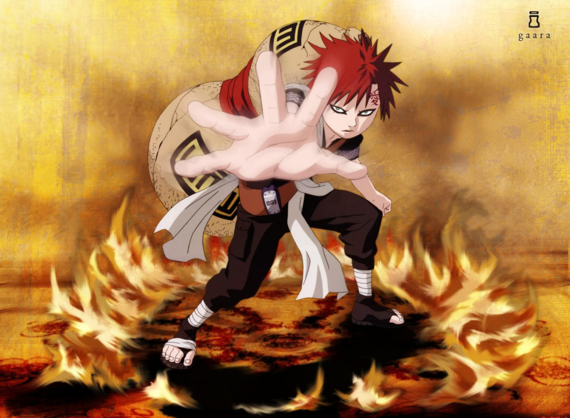 Fondo de pantalla Gaara 1920x1408