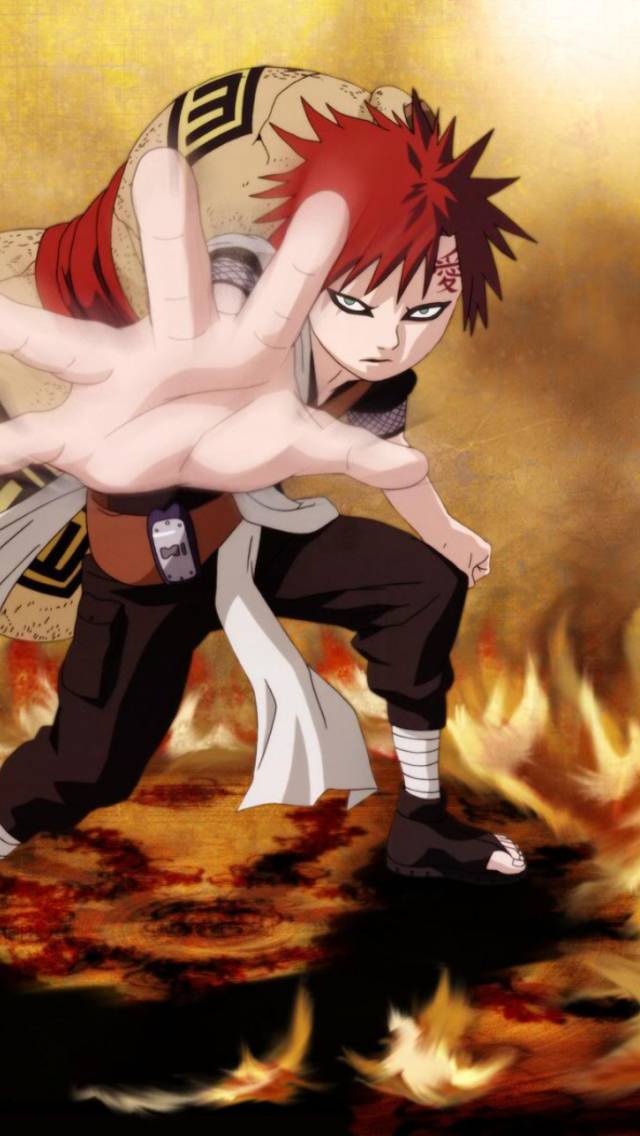 Gaara wallpaper 640x1136