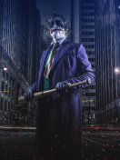 Fondo de pantalla Joker Cosplay 132x176