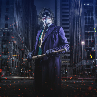 Joker Cosplay - Obrázkek zdarma pro iPad 2