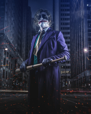 Kostenloses Joker Cosplay Wallpaper für 480x640
