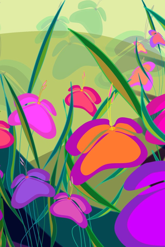 Screenshot №1 pro téma Meadow Flowers 640x960