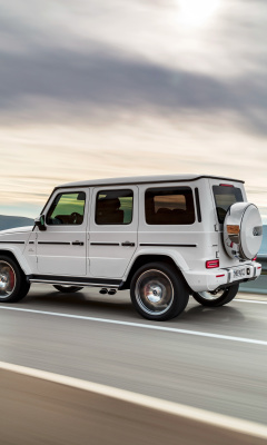 Das Mercedes AMG G 63 SUV 2018 Wallpaper 240x400