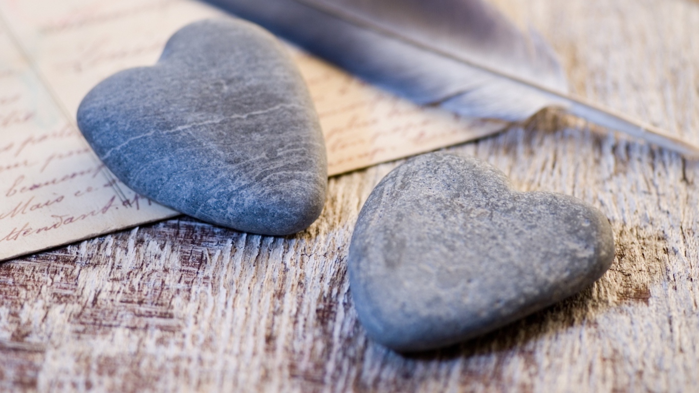 Stone Heart wallpaper 1366x768