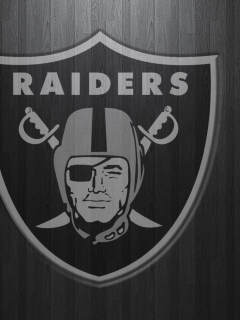 Screenshot №1 pro téma Oakland Raiders 240x320