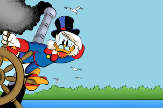 Scrooge McDuck from Ducktales Background for Android, iPhone and iPad