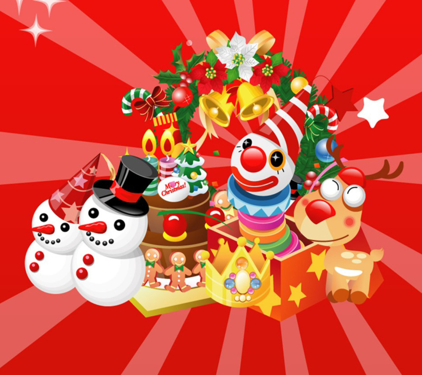 Das Christmas Wallpaper 1440x1280