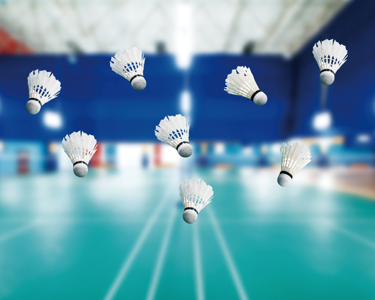 Sfondi Badminton Court 1280x1024