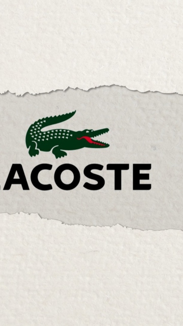 Das Lacoste Logo Wallpaper 360x640