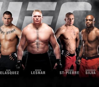 Ufc Mma Mixed Fighters Wallpaper for 2048x2048