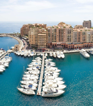 Posh Monaco Yachts - Obrázkek zdarma pro 128x160