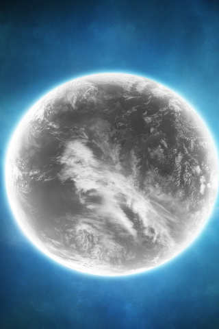 Screenshot №1 pro téma Gray Planet 320x480