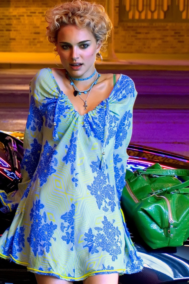 Screenshot №1 pro téma Actress Natalie Portman In My Blueberry Nights 640x960