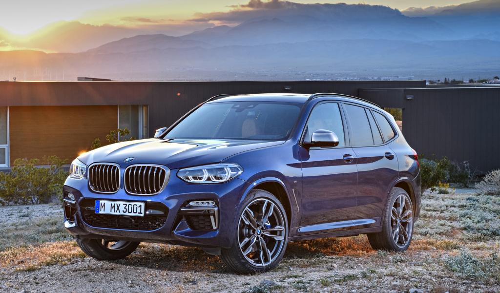 BMW X3 M40i wallpaper 1024x600