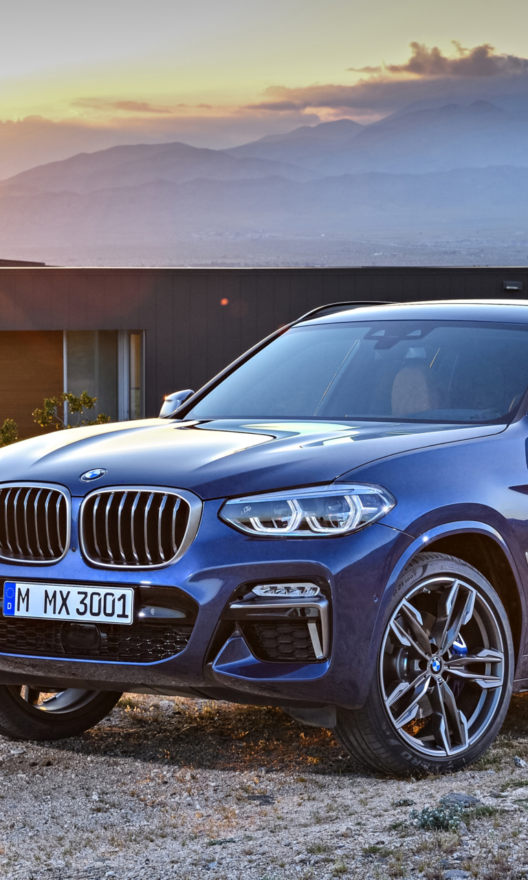 BMW X3 M40i wallpaper 768x1280