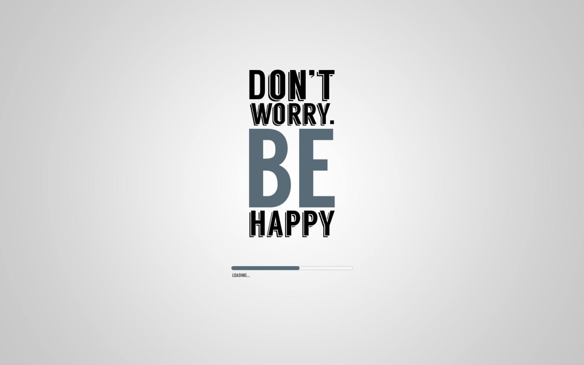 Screenshot №1 pro téma Dont Worry Be Happy 1920x1200