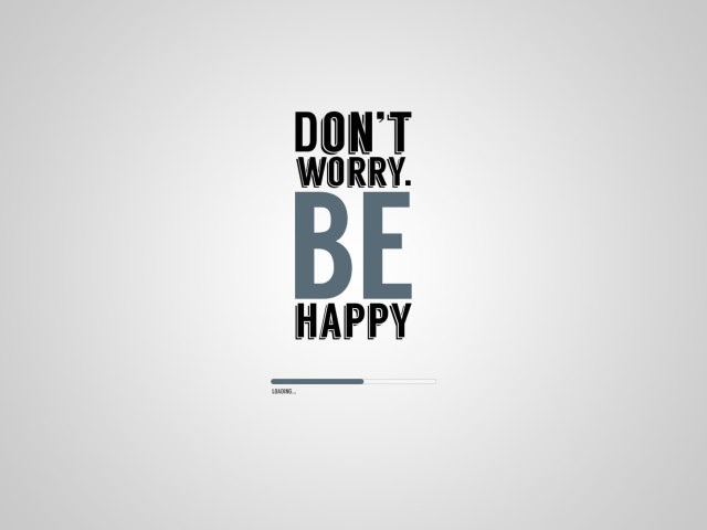 Screenshot №1 pro téma Dont Worry Be Happy 640x480